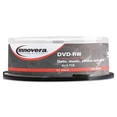 DISC,DVD-RW,4.7GB,25PK,SV
